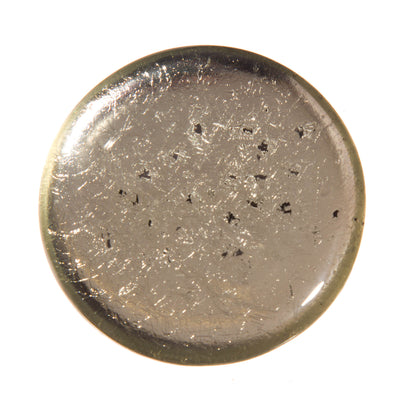 Watch this Space Circular Brooch , Silver