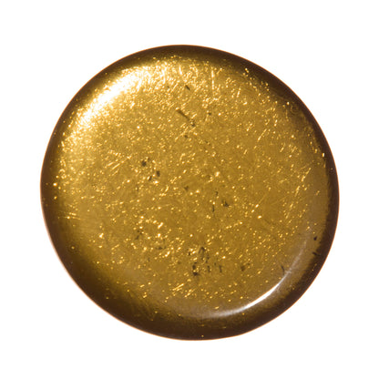 Watch this Space Circular Brooch , Gold