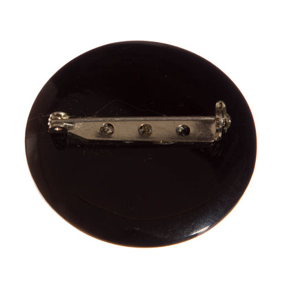 Watch this Space Circular Brooch , Gold