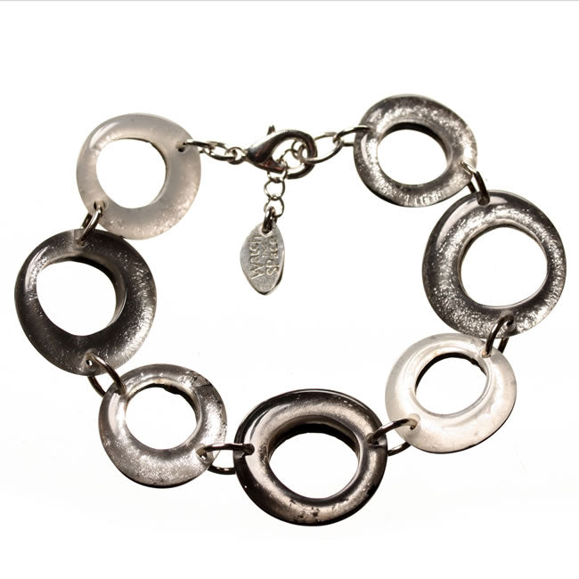 Watch this Space Bracelet from the Hollow Hoops Collection