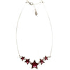 Watch this Space Necklace from the Pewter Stars Collection, Pink